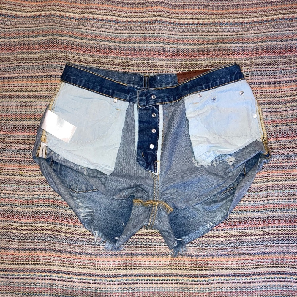 ONE X ONE TEASPOON Bandits Shorts, Size 27 - Picture 9 of 12